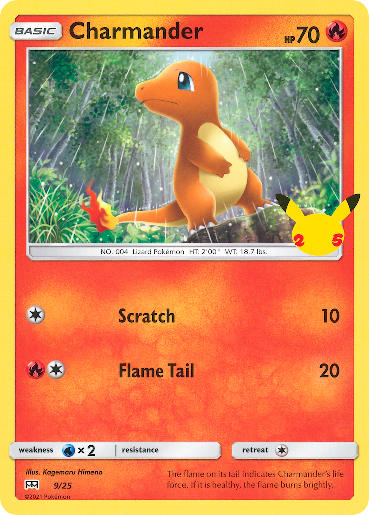 Charmander (9/25) [McDonald's 25th Anniversary] | Mega City Incorporated