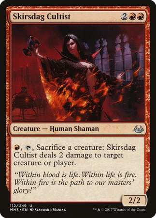 Skirsdag Cultist [Modern Masters 2017] | Mega City Incorporated
