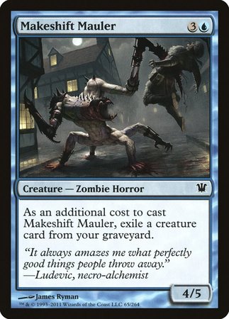 Makeshift Mauler [Innistrad] | Mega City Incorporated