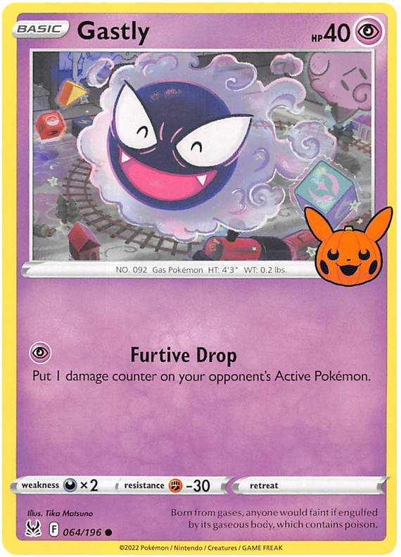 Gastly (064/196) [Trick or Trade 2023] | Mega City Incorporated