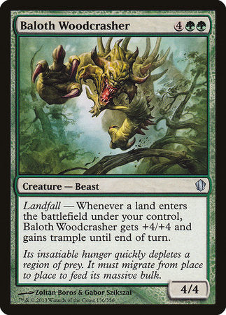 Baloth Woodcrasher [Commander 2013] | Mega City Incorporated