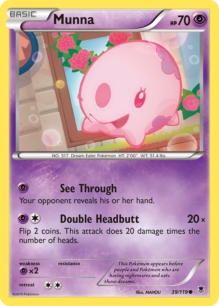 Munna (39/119) [XY: Phantom Forces] | Mega City Incorporated