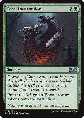 Feral Incarnation [Magic 2015] | Mega City Incorporated