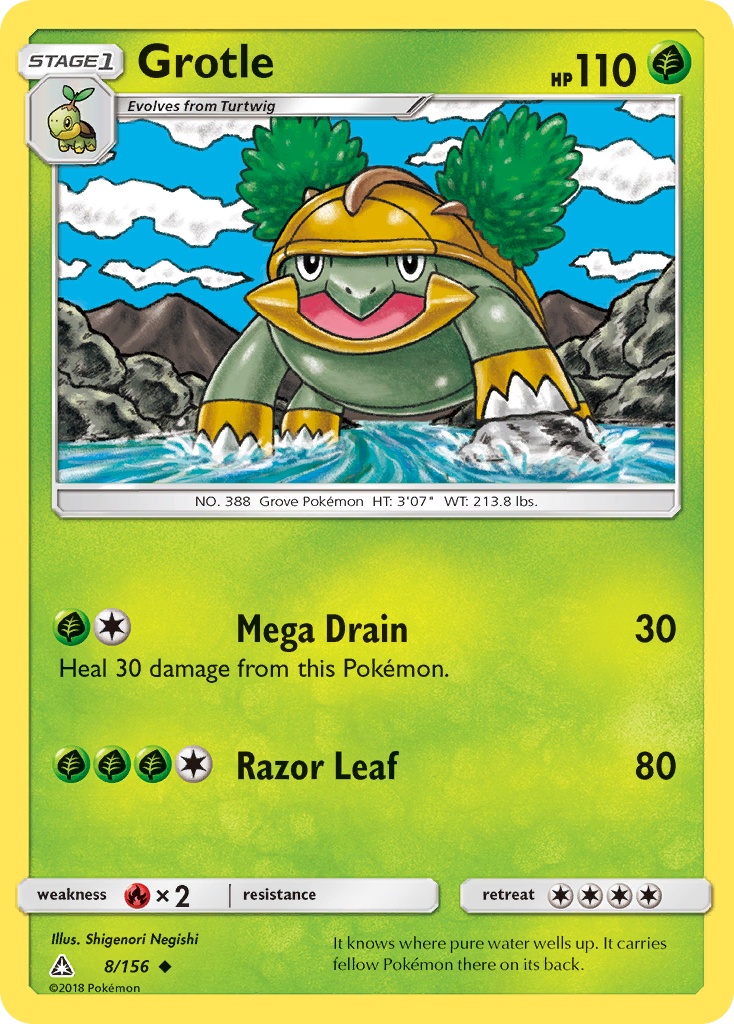 Grotle (8/156) [Sun & Moon: Ultra Prism] | Mega City Incorporated