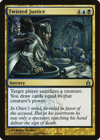 Twisted Justice [Ravnica: City of Guilds] | Mega City Incorporated