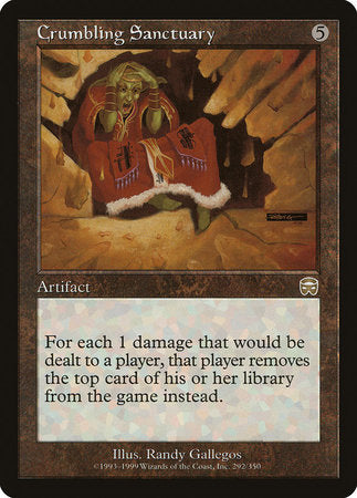 Crumbling Sanctuary [Mercadian Masques] | Mega City Incorporated