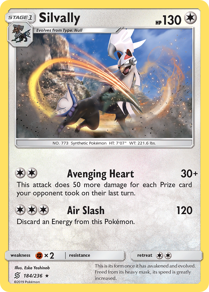 Silvally (184/236) [Sun & Moon: Unified Minds] | Mega City Incorporated