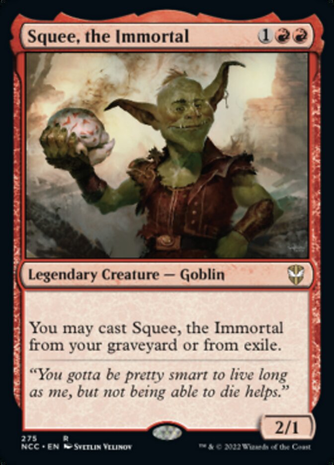 Squee, the Immortal [Streets of New Capenna Commander] | Mega City Incorporated