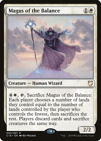 Magus of the Balance [Commander 2018] | Mega City Incorporated