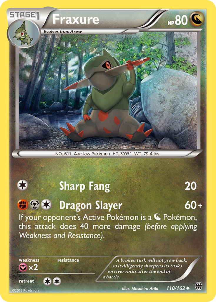 Fraxure (110/162) [XY: BREAKthrough] | Mega City Incorporated