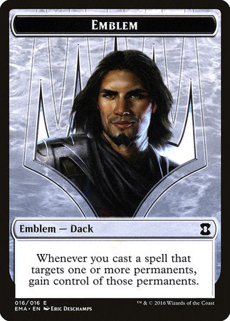 Emblem - Dack Fayden [Eternal Masters Tokens] | Mega City Incorporated