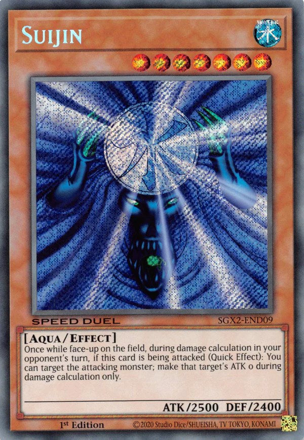 Suijin [SGX2-END09] Secret Rare | Mega City Incorporated