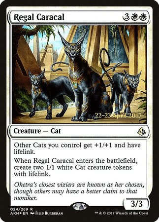 Regal Caracal [Amonkhet Promos] | Mega City Incorporated