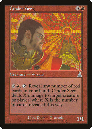 Cinder Seer [Urza's Destiny] | Mega City Incorporated