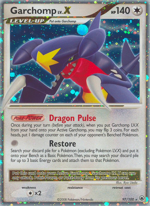 Garchomp LV.X (97/100) [Diamond & Pearl: Majestic Dawn] | Mega City Incorporated