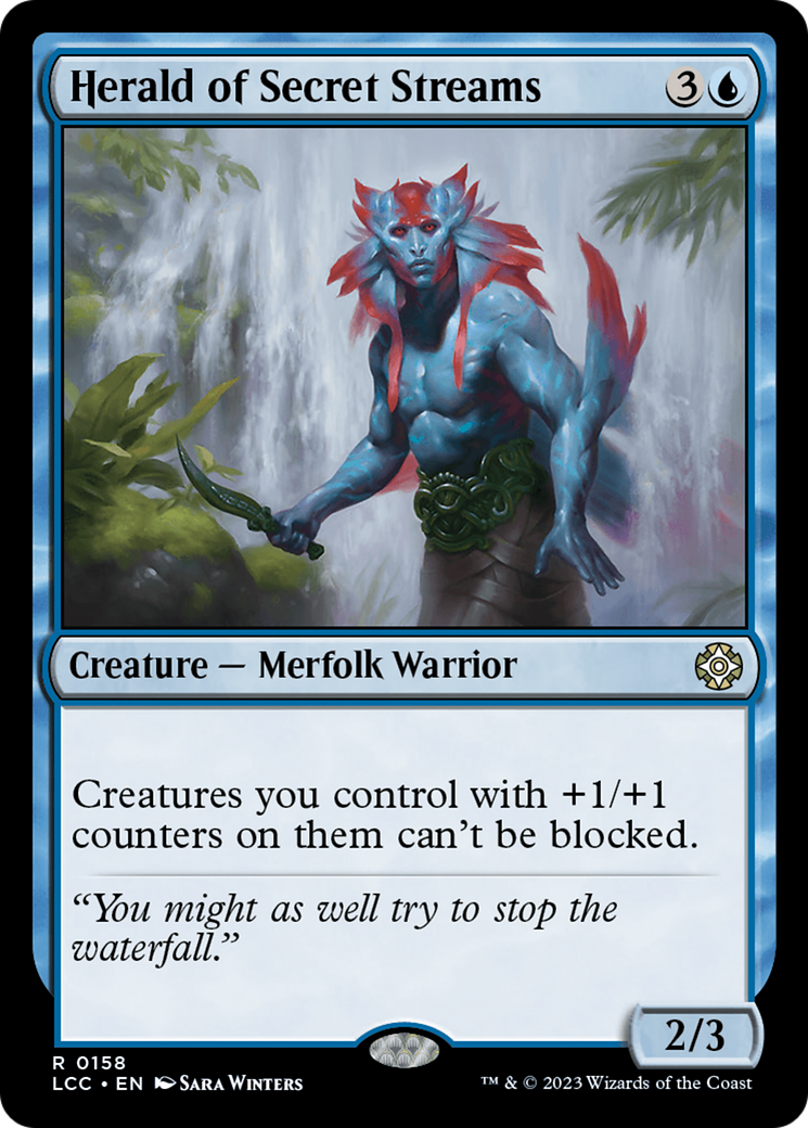 Herald of Secret Streams [The Lost Caverns of Ixalan Commander] | Mega City Incorporated