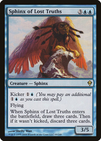 Sphinx of Lost Truths [Zendikar] | Mega City Incorporated