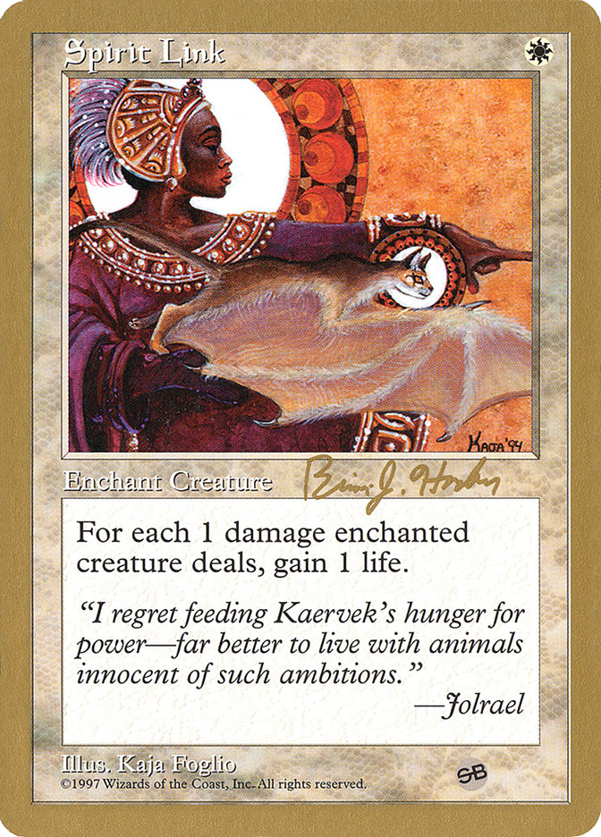 Spirit Link (Brian Hacker) (SB) [World Championship Decks 1998] | Mega City Incorporated