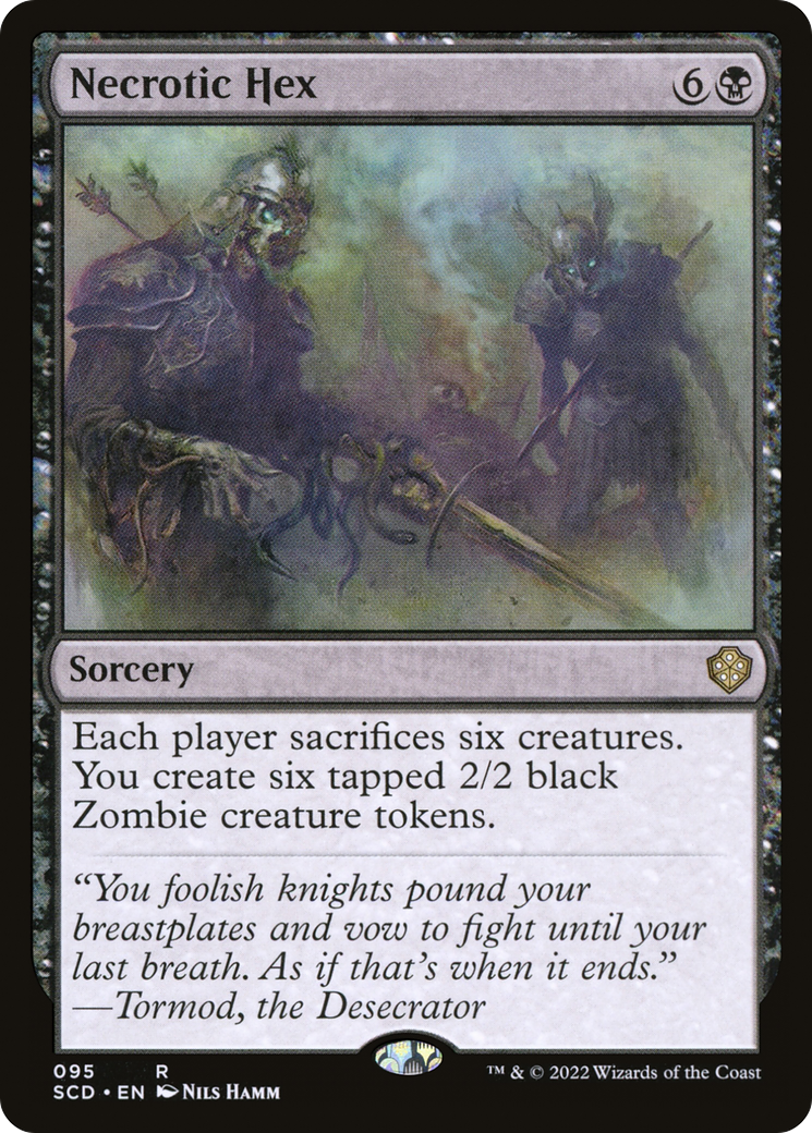 Necrotic Hex [Starter Commander Decks] | Mega City Incorporated