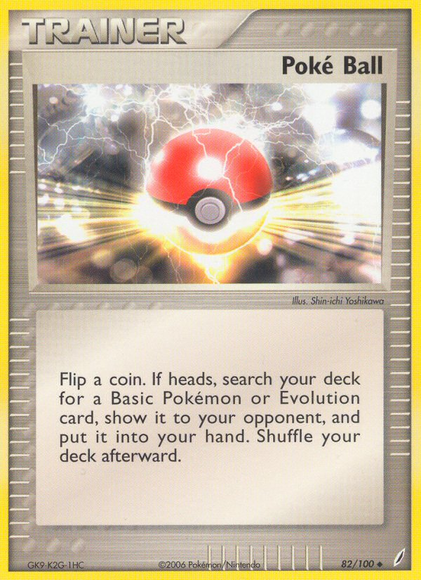 Poke Ball (82/100) [EX: Crystal Guardians] | Mega City Incorporated