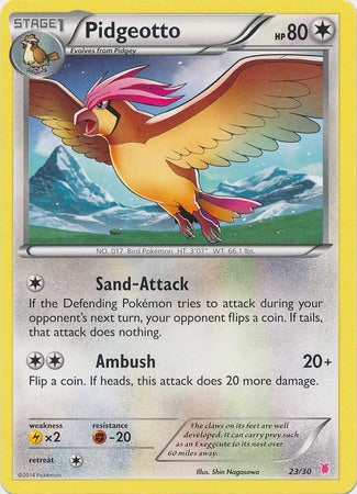 Pidgeotto (23/30) [XY: Trainer Kit 1 - Wigglytuff] | Mega City Incorporated