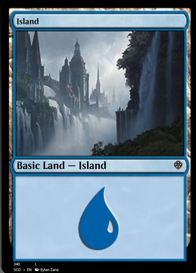 Island (340) [Starter Commander Decks] | Mega City Incorporated