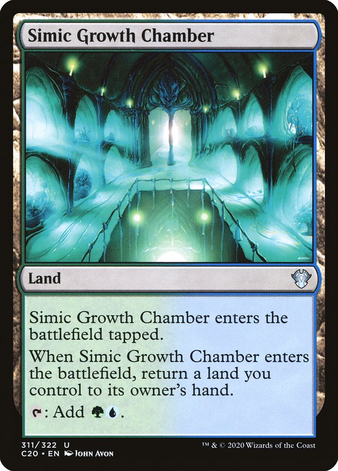 Simic Growth Chamber [Commander 2020] | Mega City Incorporated