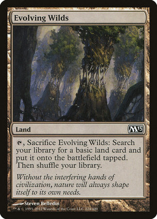 Evolving Wilds [Magic 2013] | Mega City Incorporated