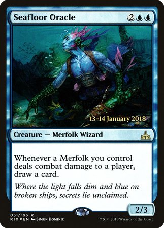 Seafloor Oracle [Rivals of Ixalan Promos] | Mega City Incorporated