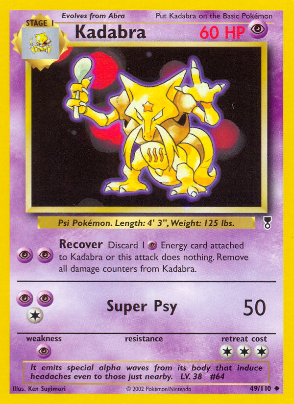 Kadabra (49/110) [Legendary Collection] | Mega City Incorporated