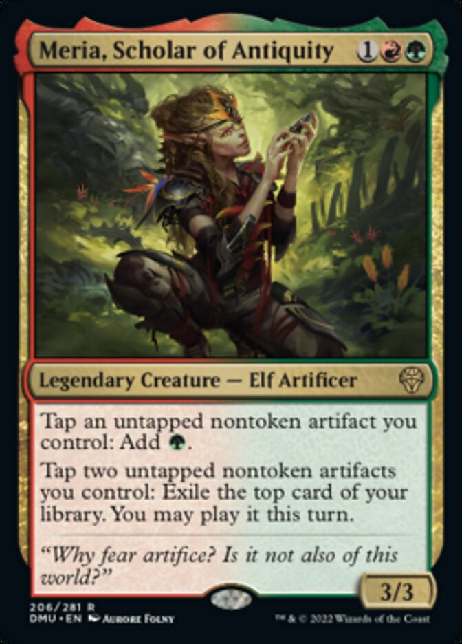 Meria, Scholar of Antiquity [Dominaria United] | Mega City Incorporated