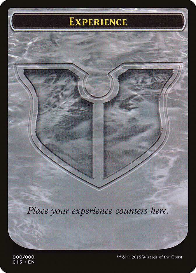 Experience // Experience Double-Sided Token [Commander 2015 Tokens] | Mega City Incorporated