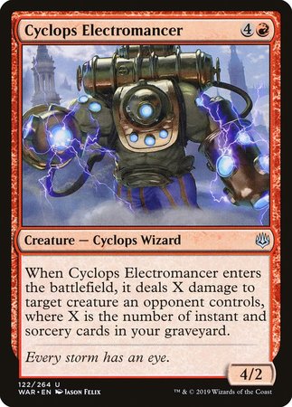 Cyclops Electromancer [War of the Spark] | Mega City Incorporated