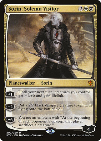 Sorin, Solemn Visitor [Khans of Tarkir] | Mega City Incorporated