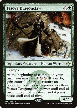 Yasova Dragonclaw [Fate Reforged Promos] | Mega City Incorporated