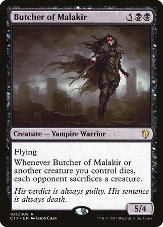 Butcher of Malakir [Commander 2017] | Mega City Incorporated