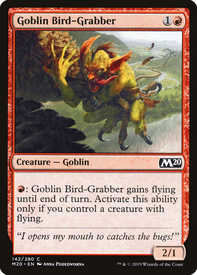 Goblin Bird-Grabber [Core Set 2020] | Mega City Incorporated