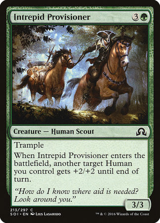 Intrepid Provisioner [Shadows over Innistrad] | Mega City Incorporated