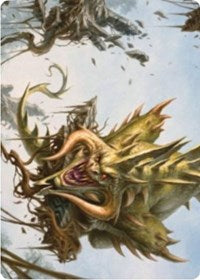 Canopy Baloth Art Card [Zendikar Rising Art Series] | Mega City Incorporated