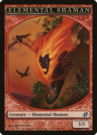 Elemental Shaman Token [Duel Decks: Jace vs. Chandra Tokens] | Mega City Incorporated