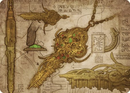Key to the City Art Card [The Brothers' War Art Series] | Mega City Incorporated