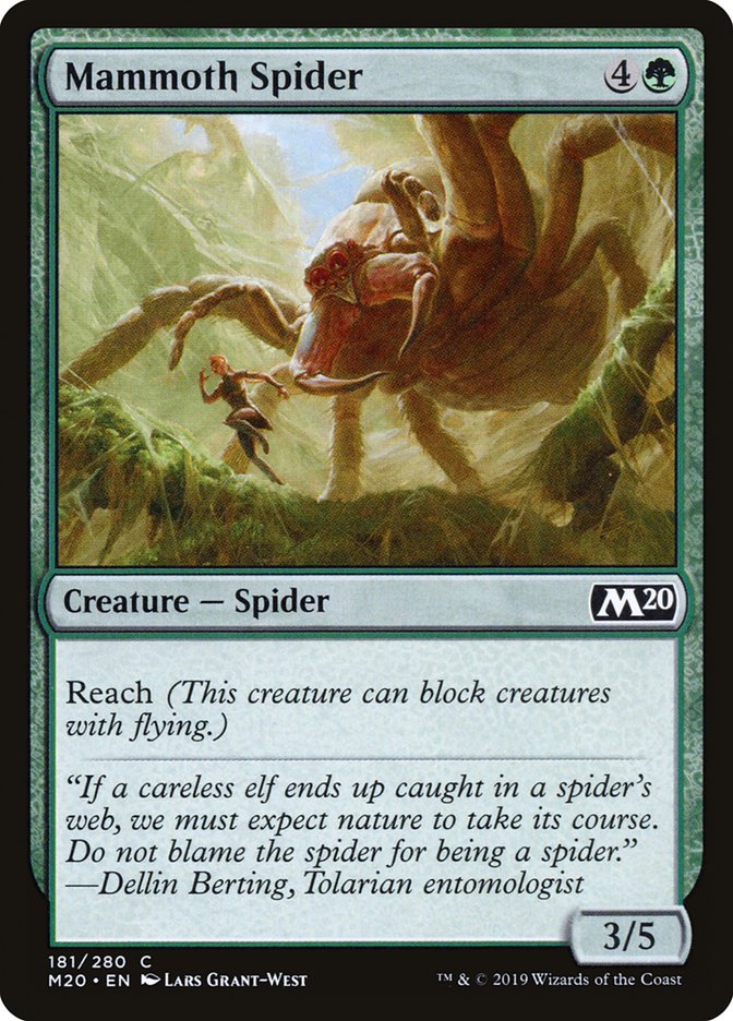 Mammoth Spider [Core Set 2020] | Mega City Incorporated