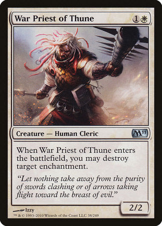 War Priest of Thune [Magic 2011] | Mega City Incorporated