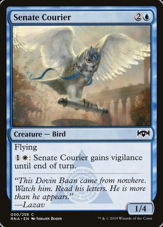 Senate Courier [Ravnica Allegiance] | Mega City Incorporated