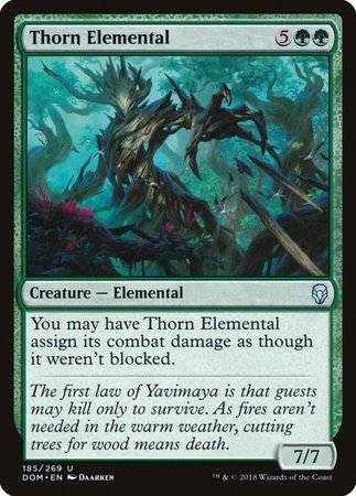 Thorn Elemental [Dominaria] | Mega City Incorporated