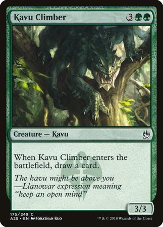 Kavu Climber [Masters 25] | Mega City Incorporated