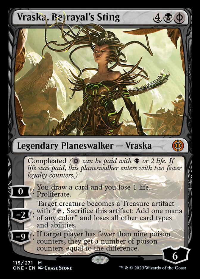 Vraska, Betrayal's Sting [Phyrexia: All Will Be One] | Mega City Incorporated