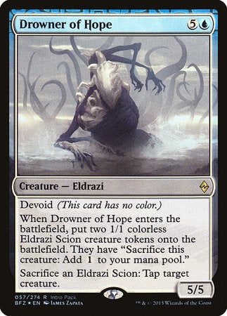 Drowner of Hope [Battle for Zendikar Promos] | Mega City Incorporated