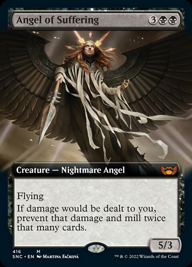 Angel of Suffering (Extended Art) [Streets of New Capenna] | Mega City Incorporated