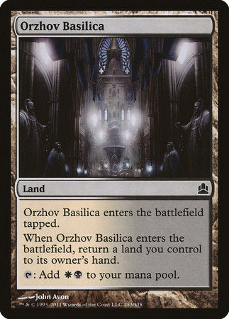 Orzhov Basilica [Commander 2011] | Mega City Incorporated